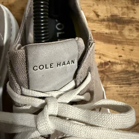 Cole Haan Grand Pro 360 Rally Canvas Court Sneaker Cc34740 Gray Size 8 M - Picture 8 of 13